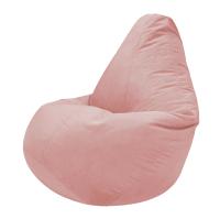 Кресло мешок Велюр Розовый (размер XL) заказать в интернет магазине Папа Пуф с доставкой недорого