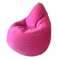 Чехол для кресла мешка Розовый Велюр размер XXL Папа Пуф