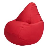 Кресло мешок Экокожа Красный  XXL (размер 90х90х135 см) Папа Пуф заказать в интернет магазине Папа Пуф с доставкой
