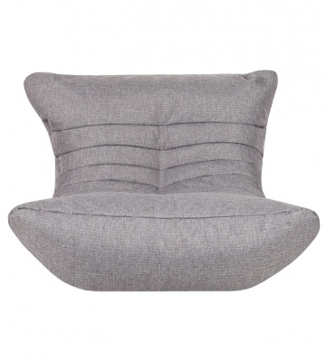 Бескаркасное кресло Cocoon Chair Grey (серый) купить у производителя Папа Пуф недорого