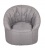 Бескаркасное кресло Club Chair Grey (серый) купить у производителя Папа Пуф недорого