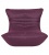 Бескаркасное кресло Cocoon Chair Purple (фиолетовый) купить у производителя Папа Пуф недорого
